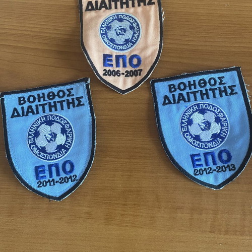 EPO referee badges set of 3, like new