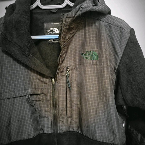 The North Face Black and Gray Hybrid Performance Jacket used, small