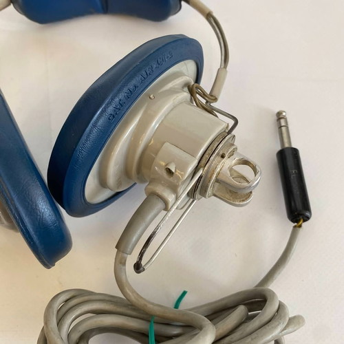 Aircraft Airlite Air5200 headphones used, vintage aviation headset
