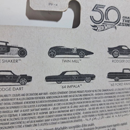 Mattel Hot Wheels 50 Years 2to6 Twin Mill Die Cast Car toy brand new