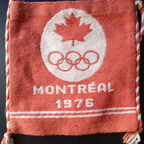 Olympic Games Montreal 1976 souvenir tagari used