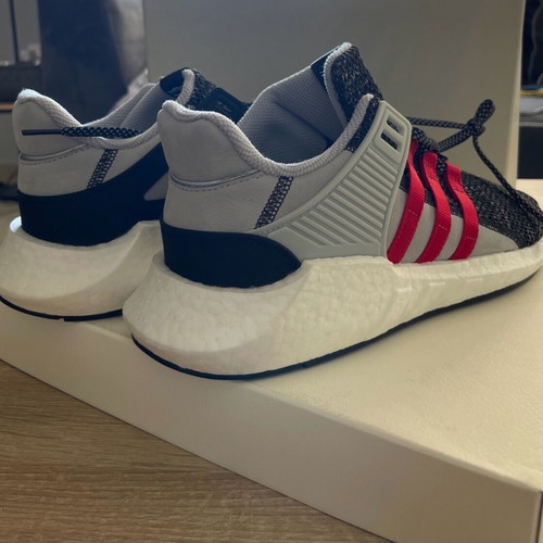 Adidas athletic shoes new, size 45.5, gray