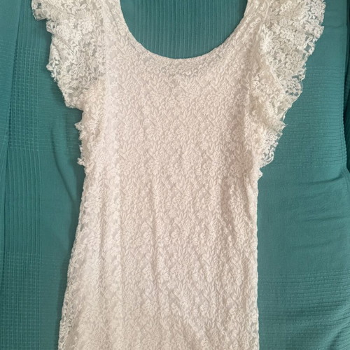 Anel mini dress like new, white, size L