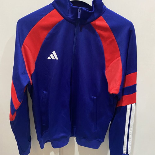 Adidas House of Tiro Nations Pack track top new, blue and red