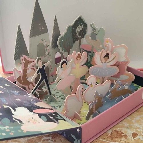 Pop-Out Playscenes Ballet Puzzle for Kids