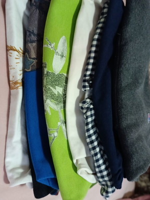 Pack of 10 shirts and blouses 4 years like new and 3-year-old t-shirt