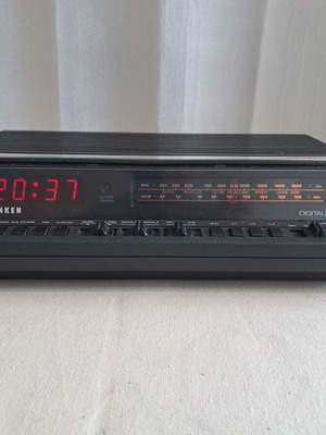 Telefunken Digitale 30 Retro Radio Clock used