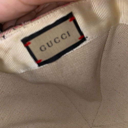 Gucci GG Canvas Baseball Hat Pink like new