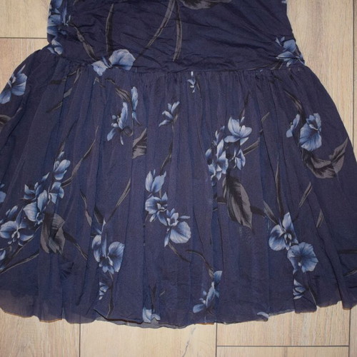 GANNI Etsu Mesh dress size M like new, blue and multicolor