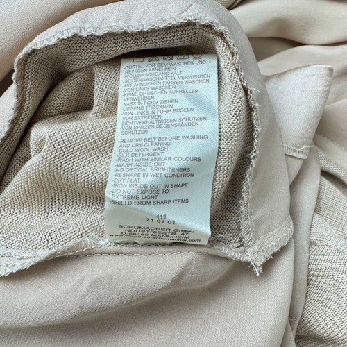 Multilayer knitted Schumacher dress used, beige, size M