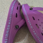 Παιδικά Crocs σαμπό σε μωβ, 21 εκ.