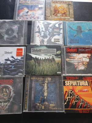 Metal CD collection, 11 CDs