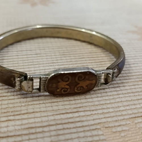 Vintage Aries zodiac bracelet, 1970s