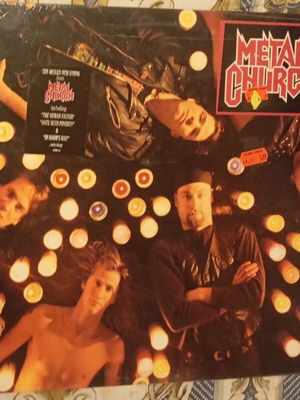 Metal Church The Human Factor vinyl record sealed first edition 1991
