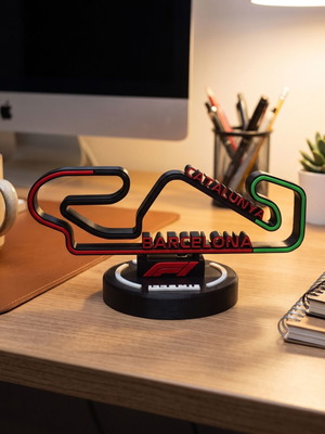 F1 Barcelona Circuit decorative piece new