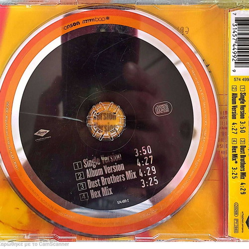 Hanson Mmmbop Single like new, pop
