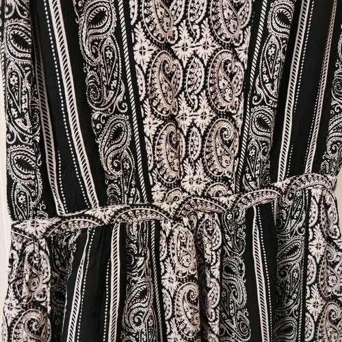 Peacocks summer dress like new, black and grey, size XXXL