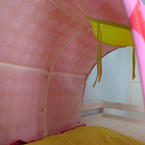 Flexa bed tent used for single children's beds