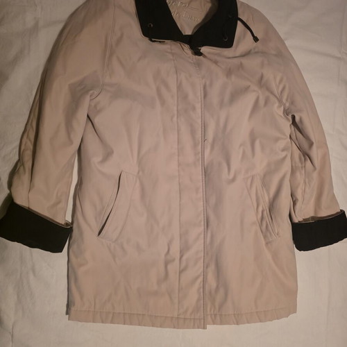 Micro de Luxe women's jacket off-white with black details like new