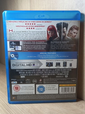 The Wolverine Blu-ray with English subtitles