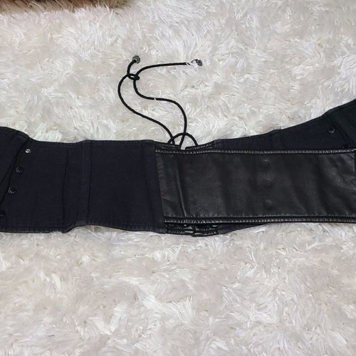 Punk Rave corset belt used, goth steam punk vintage cosplay