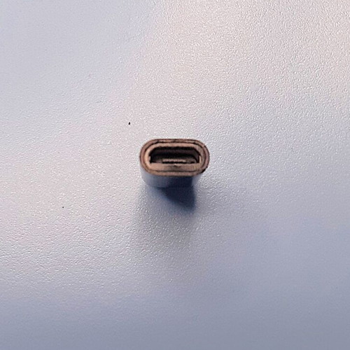 Mini USB to USB-C adapter like new, black