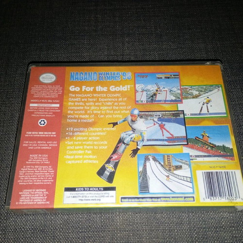 Nagano Winter Olympics 98 Nintendo 64 used game