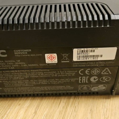 APC Back-UPS Pro (BR550GI) 550VA used
