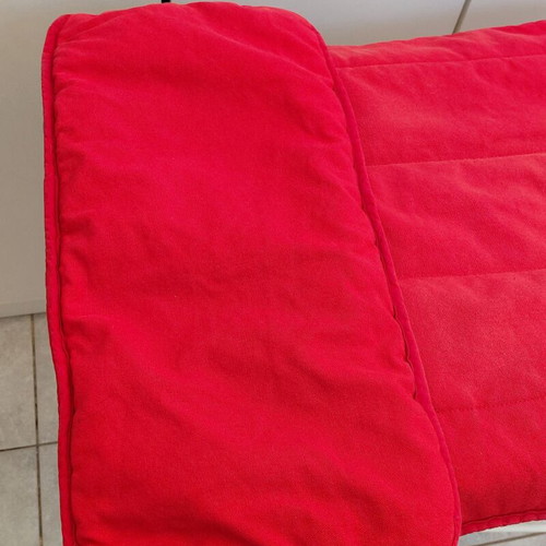 Ikea Poang armchair cover, red