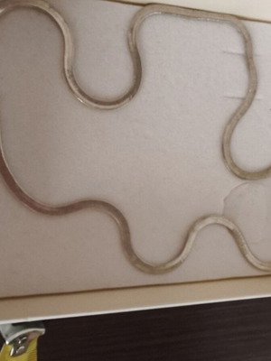 925 silver solid snake chain necklace
