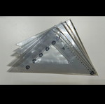 ILCA set of right triangles new, 5 pieces