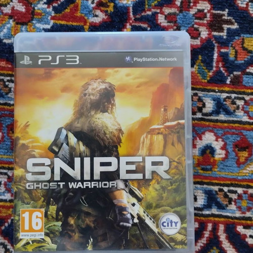 Sniper Ghost Warrior PlayStation 3 game used, shooting genre