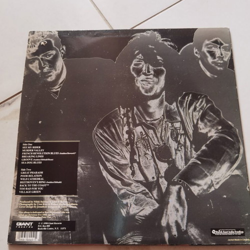 Nikki Sudden & French Revolution LP like new, garage rock folk psychedelic