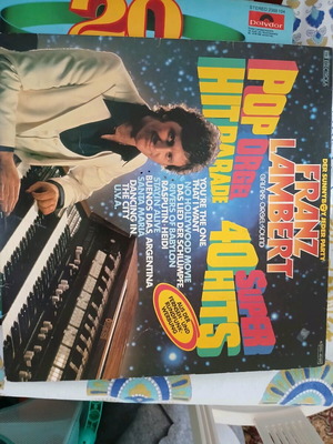 Franz Lambert vinyl used, pop hits of the era