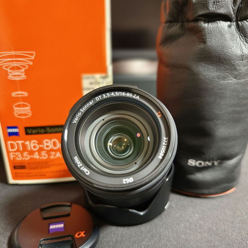 Sony Zeiss A Mount DT16-80mm F3.5-4.5 ZA used lens