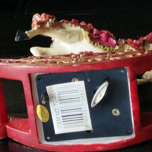 Decorative rocking horse that plays music new