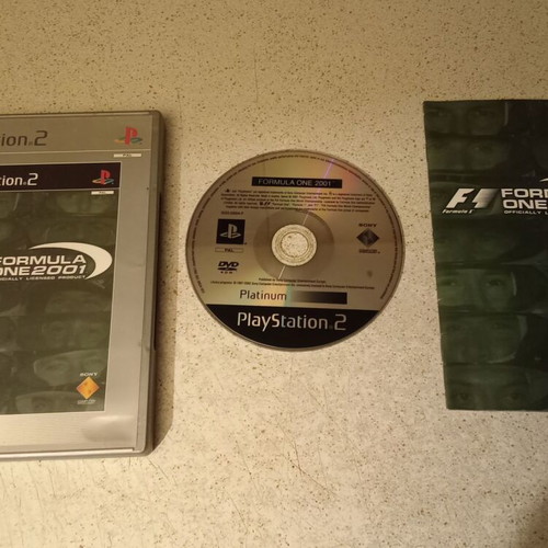 PlayStation 2 Formula One 2001 game like new with manual