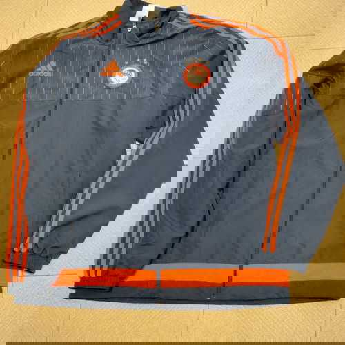 jacket Adidas Ολυμπιακός XL αντιανεμικο