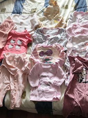Baby Clothes Set like new, 103 pieces, sizes 50-68