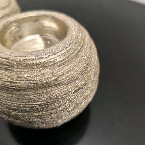 Decorative tealight holders like new, set of 2