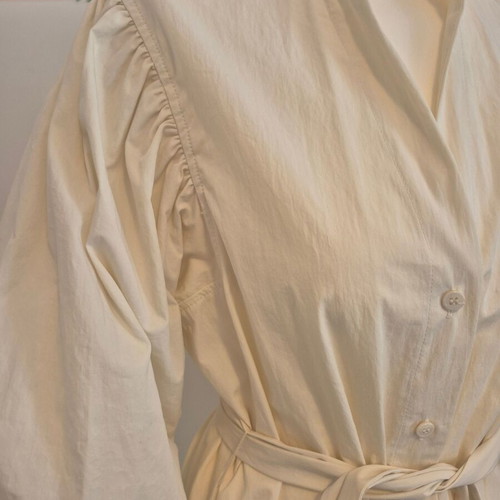 Zara semizie dress new, size S, beige