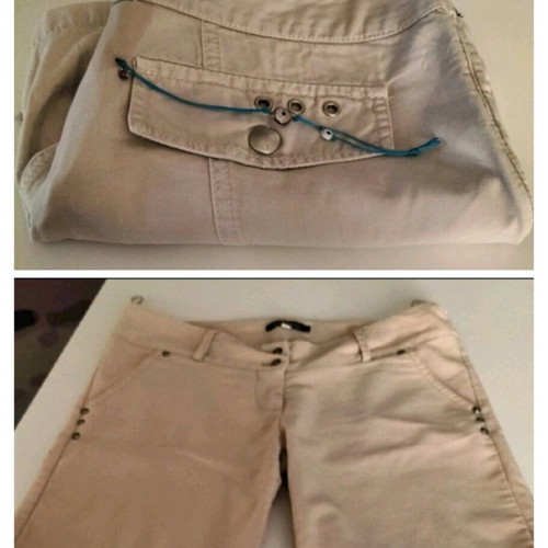 Women's shorts XS and skort M used beige set with free eye bracelet