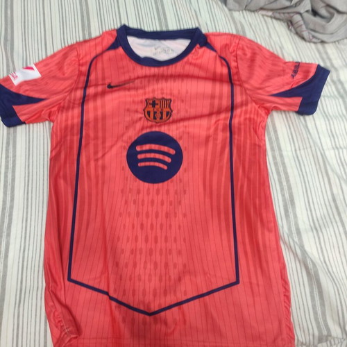 Barcelona football shirt XS new by Nike blue and orange