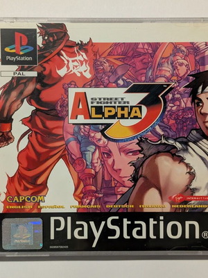 Street Fighter Alpha 3 for PlayStation like new