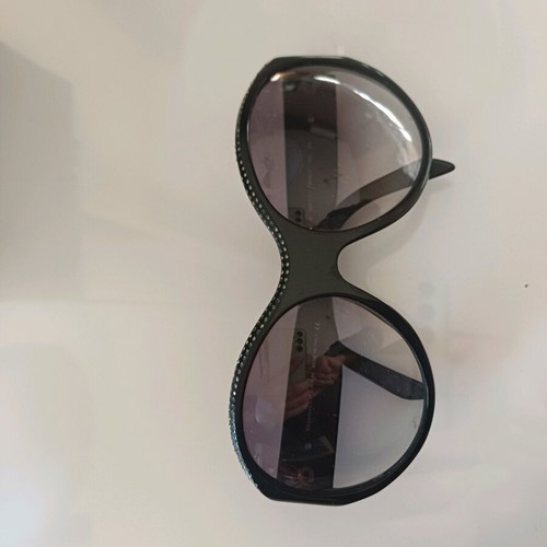 Donna Karan sunglasses black original used with rhinestones