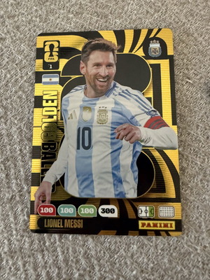 Messi Golden Baller αυτοκόλλητο καινούργιο