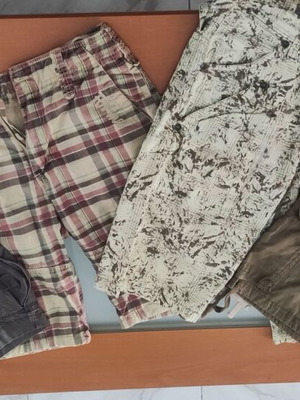 Βερμούδες εφηβικές ανδρικές μεταχειρισμένες, πακέτο 5 τεμαχίων