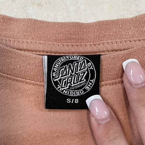 Santa Cruz T-shirt, size S, pink multicolor