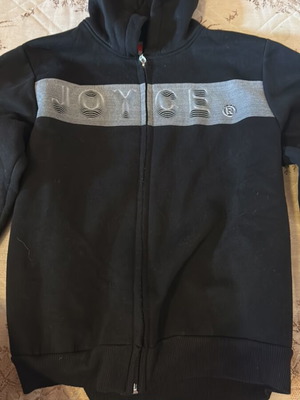 Joyce men's black jacket like new, size S for 10 years old
