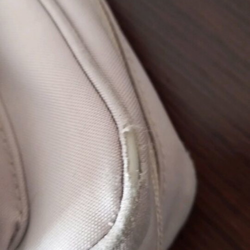 Lacoste crossbody bag used, beige